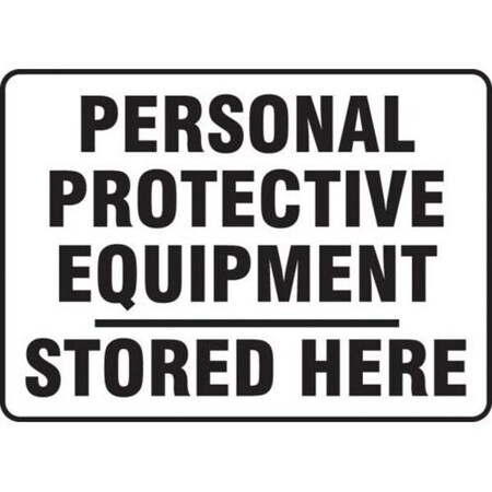 Accuform SAFETY SIGN PERSONAL PROTECTIVE MPPE536XP MPPE536XP